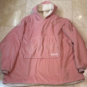 Comfy Pink Oversized Hoodie